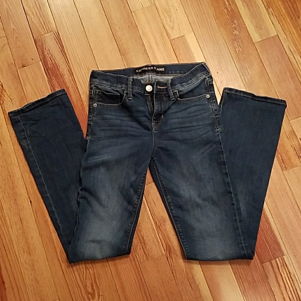 Express Barely Boot Mid-rise